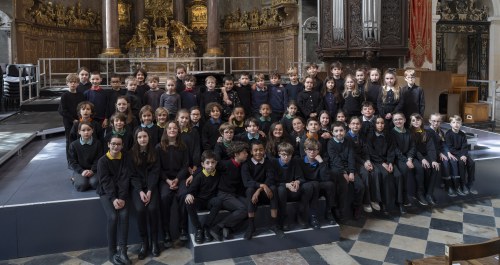 Les enfants de l'École maîtrisienne