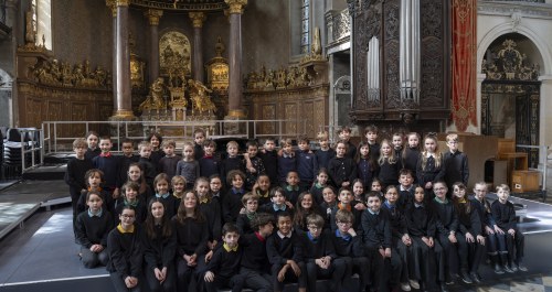 Les enfants de l'École maîtrisienne