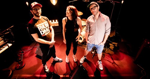 les 3 membres du groupe Betty Pop