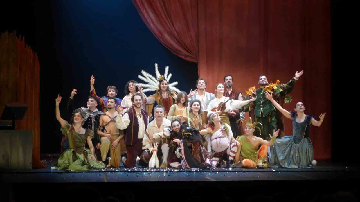 la troupe de comédiens