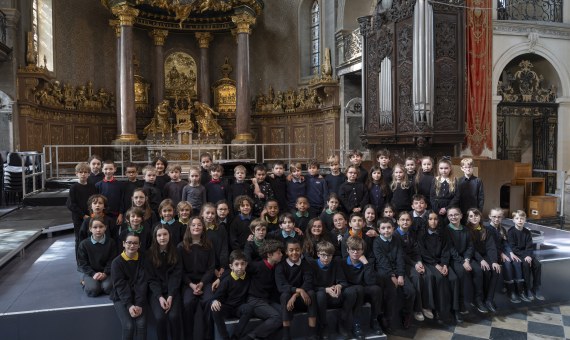 Les enfants de l'École maîtrisienne